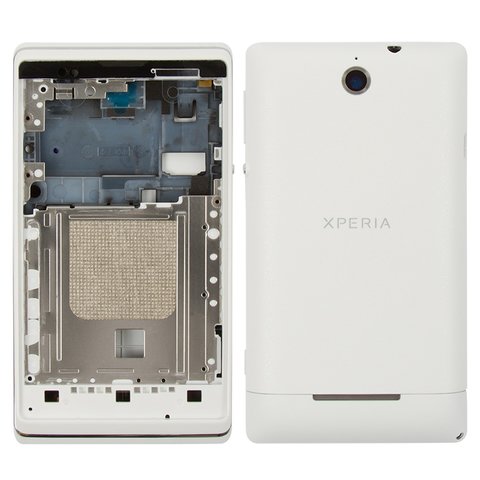 Корпус для Sony C1503 Xperia E, C1504 Xperia E, C1505 Xperia E, белый