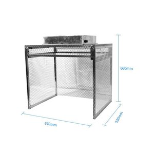 Антистатична камера TBK TBK006, з вентилятором, Size:670*520*660 mm