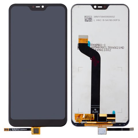 Дисплей для Xiaomi Mi A2 Lite, Redmi 6 Pro, чорний, Original PRC , M1805D1SG
