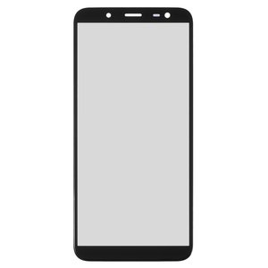 Стекло корпуса для Samsung J600F Galaxy J6, черное