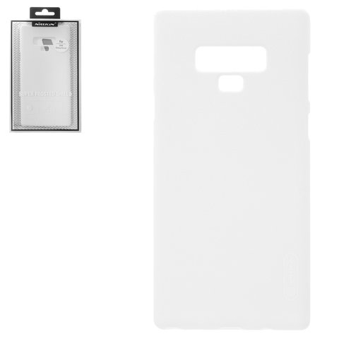 Чохол Nillkin Super Frosted Shield для Samsung N960 Galaxy Note 9, білий, матовий, з підставкою, пластик, #6902048160835