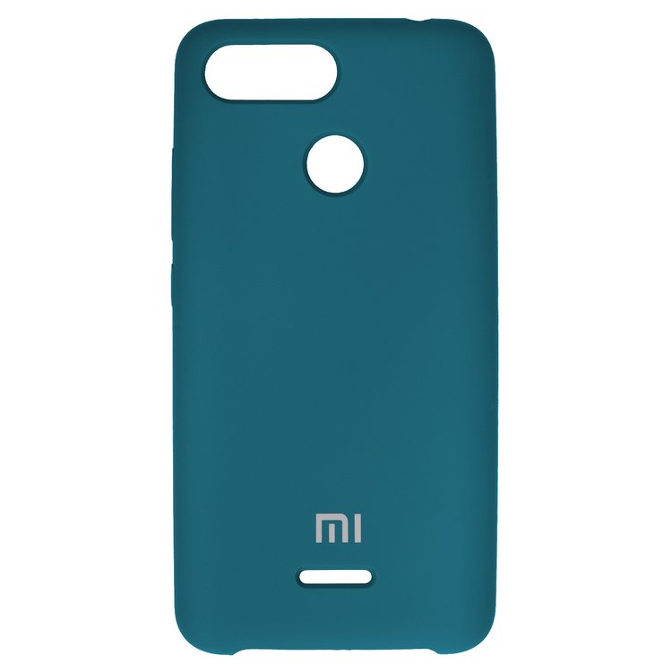 Чехол для Xiaomi Redmi 6 Redmi 6a синий Original Soft Case силикон Cosmos Blue 46 9122