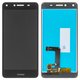 Дисплей для Huawei Y5 II, черный, логотип Huawei, без рамки, High Copy, (CUN-U29/CUN-L21)