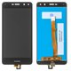 Дисплей для Huawei Y5 (2017), Y5 III, черный, класс B, без рамки, Сopy, MYA-U29/MYA-L02/MYA-L22