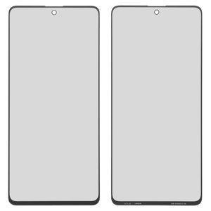 Стекло корпуса для Samsung A715 Galaxy A71, черное