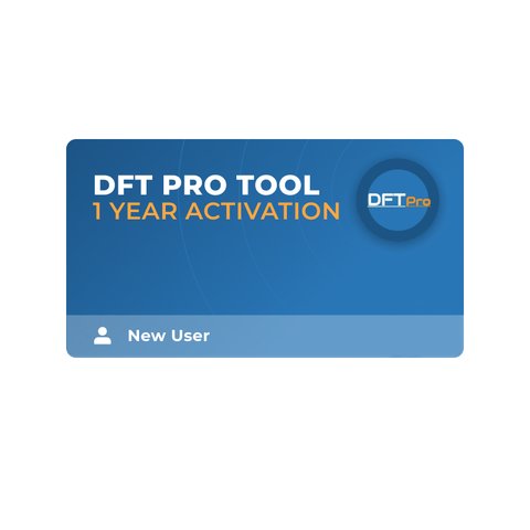 Активація DFT Pro Tool на 1 рік новий користувач 