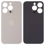 Задняя панель корпуса для iPhone 14 Pro, золотистая, не нужно снимать стекло камеры, Original (PRC), big hole