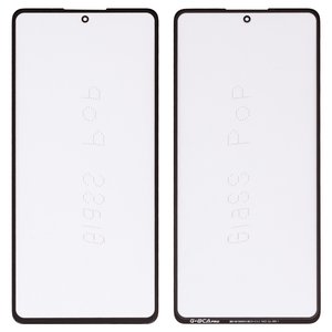 Скло корпуса G+OCA PRO для Xiaomi 11T, 11T Pro, з ОСА плівкою, чорне