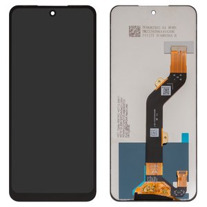 Дисплей для Tecno Pova Neo 3 LH6n , черный, без рамки, Оригинал переклеено стекло 