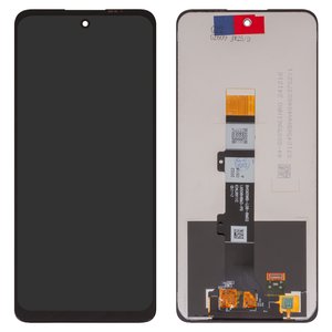 Дисплей для Motorola Moto G22 XT2231, черный, без рамки, Box 