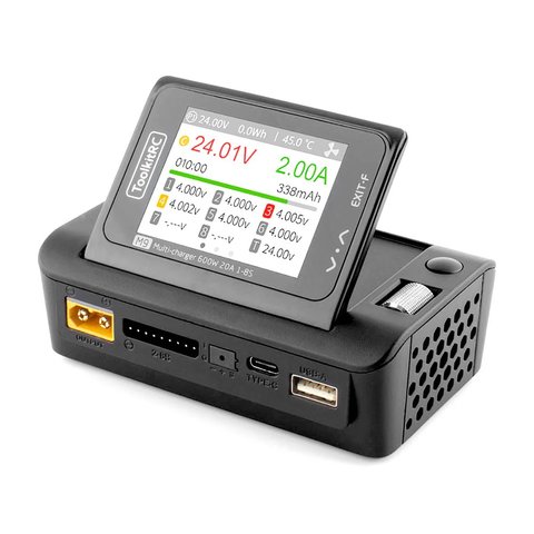 Зарядний пристрій ToolkitRC M9, Original, 600W DC