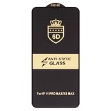 Защитное стекло ESD 6D для Apple iPhone 11 Pro Max, iPhone XS Max, совместимо с чехлом, Full Glue, Anti-Static, (без упаковки), черный
