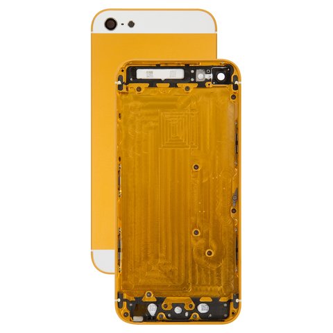 Housing compatible with iPhone 5, golden 
