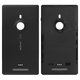 Battery Back Cover compatible with Nokia 925 Lumia, (black)
