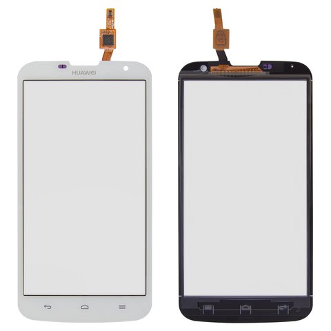Touchscreen compatible with Huawei Ascend G730 U10, white  #HMCF 055 1140 Y4