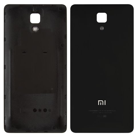 Housing Back Cover compatible with Xiaomi Mi 4, black 