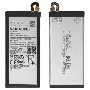 Battery EB BA520ABE compatible with Samsung A520 Galaxy A5 2017 , Li ion, 3.85 V, 3000 mAh, Original PRC  