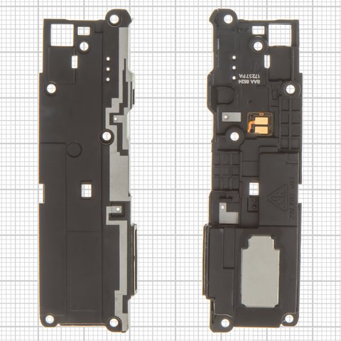 Buzzer compatible with Xiaomi Redmi Note 4X, with antenna, in frame 