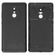 Housing Back Cover compatible with Xiaomi Redmi Note 4 Global (2017), Redmi Note 4X, (black, with side button, Original (PRC), snapdragon)