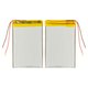 Batería, 80 mm, 50 mm, 4.5 mm, Li-ion, 3.7 V, 1500 mAh