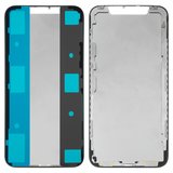 LCD Binding Frame compatible with Apple iPhone X, (black)
