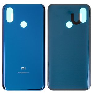 Panel trasero de carcasa puede usarse con Xiaomi Mi 8, azul, M1803E1A