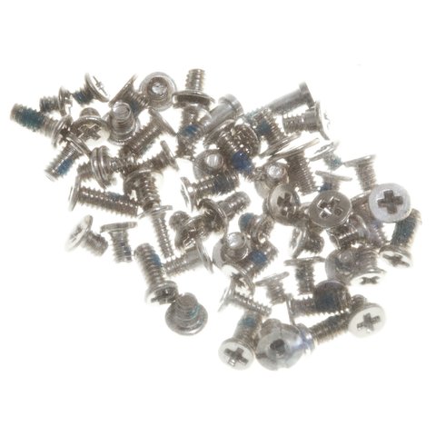 Screw compatible with Apple iPhone 6S Plus, silver, full set 