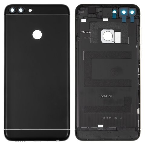 Housing Back Cover compatible with Huawei P Smart, black 