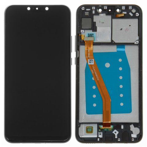 LCD compatible with Huawei Nova 3i, P Smart Plus, black, with frame, Original PRC  