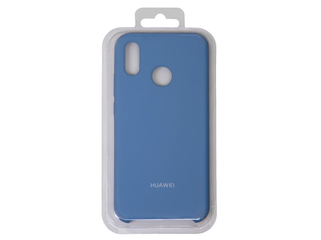 Funda puede usarse con Huawei P20 Lite, azul, Original Soft Case, silicona,  azure (24) - All Spares