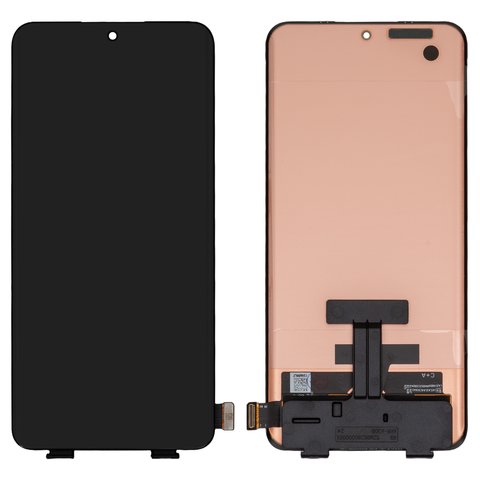 LCD compatible with Xiaomi 12, 12S, 12X, black, without frame, High Copy, OLED  