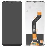 LCD compatible with Tecno Spark 8C; Infinix Hot 12i, (black, without frame, High Copy, KG5k, KG5j) #FPC6605-2, 2365B48-01-015, 24-065X62-V18