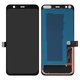 LCD compatible with Google Pixel 4, (black, without frame, original (change glass) )