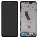 LCD compatible with Xiaomi Poco M4 Pro 5G, Redmi Note 11 5G, Redmi Note 11S 5G, Redmi Note 11T 5G, (black, with frame, Original (PRC))