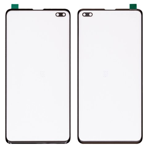 Housing Glass G+OCA PRO compatible with Samsung G975 Galaxy S10 Plus, with OCA film, black 