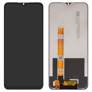 Pantalla LCD puede usarse con Realme 5, 5i, 5s, 6i, negro, sin marco, Box  RMX2030, RMX2032, RMX1925, RMX2040, FPC HTF065H019 A0