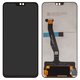 Pantalla LCD puede usarse con Huawei Honor 8X, Honor View 10 Lite, negro, sin marco, (Box) JSN-L11/JSN-L21/JSN-L22/JSN-L23/JSN-L42/JSN-AL00/JSN-TL00