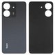 Housing Back Cover compatible with Xiaomi Redmi 13C, (black, midnight black)