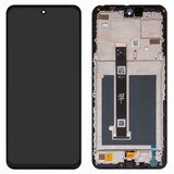 Pantalla LCD puede usarse con ZTE Nubia Focus Pro, negro, con marco, Original (PRC), TXDI670EBEPX-19