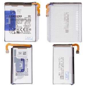 Battery EB BF741ABE, EB BF742ABE compatible with Samsung F741 Galaxy Z Flip6, Li Polymer, 3.88 V, 2870 mAh, 1130 mAh, Original PRC  