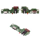 Flat Cable compatible with Tecno Spark 20 (KJ5), Spark Go (2024) (BG6); Infinix Hot 40i (X6528B), Smart 8 (X6525), (charge connector, with components, charging board)