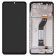 Дисплей для Xiaomi Redmi 13C, черный, с рамкой, High Copy, (LM5C4090F0-A1)