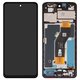 LCD compatible with Infinix Smart 8 (X6525), (black, with frame, High Copy, FPC6525)