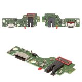 Cable flex puede usarse con Tecno Spark 40C (KM4k), del conector de carga, del conector de auriculares, con micrófono, con componentes, Original (PRC), placa del cargador
