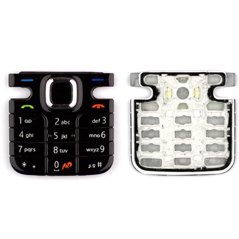 Keyboard compatible with Nokia 6122, black, english 