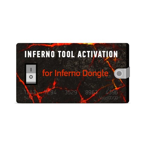 Inferno Tool 1 Year Activation for Inferno Dongle