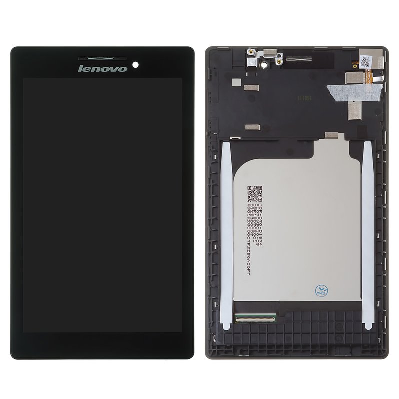 Lcd Compatible With Lenovo Tab 2 A7 10 Tab 2 A7 20f Black With Touchscreen With Frame Bt0700430150928 C 131741e1v1 6 Gsmserver