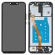 LCD compatible with Huawei Mate 20 lite, (black, with frame, Original (PRC), SNE-LX1)