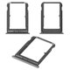 SIM Card Holder compatible with Xiaomi Mi Mix 3, (black, M1810E5A)
