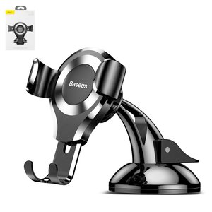 Car Holder Baseus, black, suction cup  #SUYL XP0S
